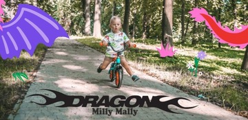 Детский беговел Dragon Multicolor MillyMally
