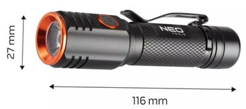 НЕО АККУМУЛЯТОРНЫЙ ФОНАРЬ USB C 2000 лм CHN LED