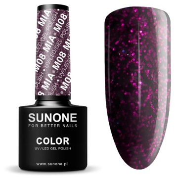 Sunone Lakier Hybrydowy UV/LED M08 - Mia 5 ml
