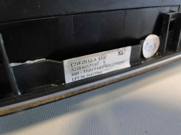 MERCEDES CLS 218 PANEL PŘEPÍNAČ KLIMATIZACE