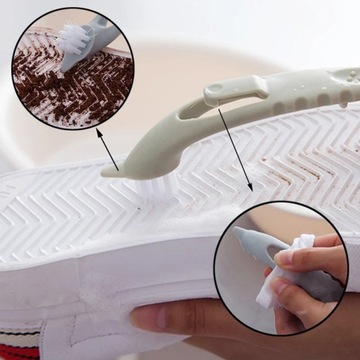 Новая двусторонняя щетка для чистки обуви Cleaning S