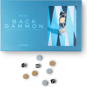 Gra planszowa Backgammon Printworks