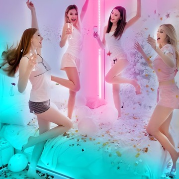 ВОДОНЕПРОНИЦАЕМАЯ СВЕТОДИОДНАЯ ЛЕНТА SMD 5M RGB ЦВЕТНАЯ + ДИСТАНЦИОННОЕ УПРАВЛЕНИЕ