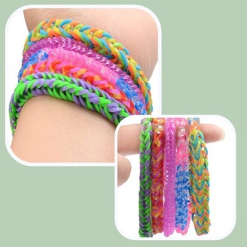 НАБОР РЕЗИНОК ДЛЯ ИЗГОТОВЛЕНИЯ БОЛЬШИХ БРАСЛЕТОВ