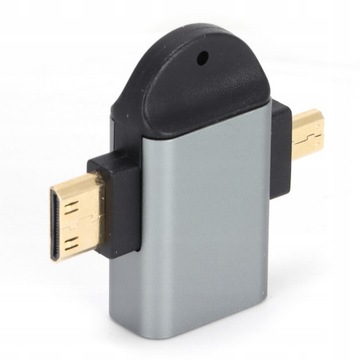 Adapter wideo 2 w 1 Interfejs multimedialny HD ze