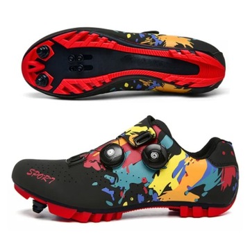 BUTY ROWEROWE MTB obuwie męskie oddychające samob