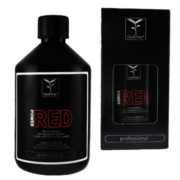 QUALDROP POWER RED NAWÓZ ŻELAZOWY 500ml AKWARIUM