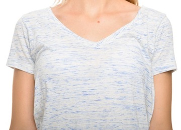 LEE t-shirt BLUE s/s V NECK _ L L