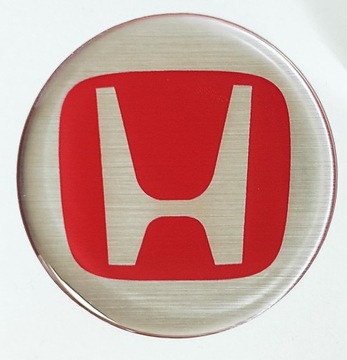 ЭМБЛЕМА ЛОГОТИП СЕРЕБРЯНО-ХРОМ 3D Honda 60 мм