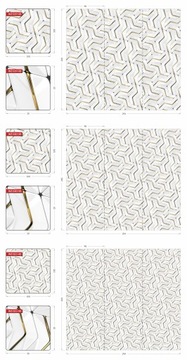 HD фотообои ГЕОМЕТРИЧЕСКИЕ УЗОРЫ 294 х 260 см флизелин