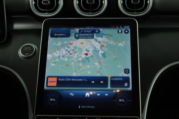 Mercedes Klasa C W206 Kombi 1.5 180 170KM 2021 Mercedes C C 180, Salon Polska, Serwis ASO, zdjęcie 13