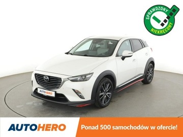 Mazda CX-3 Crossover 2.0 SKY-G i-ELOOP 150KM 2017 Mazda CX-3 4x4 Kamera Skóra Navi Aut.klima