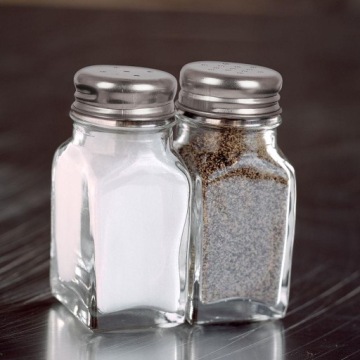 НАБОР СОЛЕНКИ ДЛЯ ПЕРЦА СТЕКЛЯННАЯ КОНТЕЙНЕРА 2 шт.