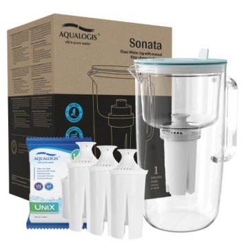Filtrační konvice Aqualogis Sonata 2,9 l modrá 3 náplně