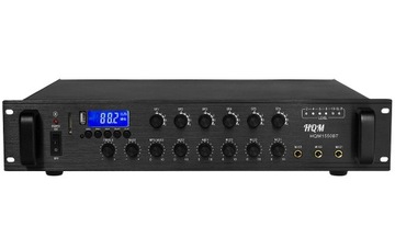 Wzmacniacz PA radiowęzłowy 100V 550W RMS 6 stref