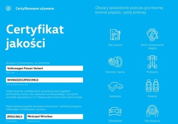 Volkswagen Passat B8 Variant Facelifting 2.0 TDI SCR 150KM 2022 Volkswagen Passat Elegance Pakiety, FV 23, ACC, Kamera, Podgrzewane 4 fot, zdjęcie 7