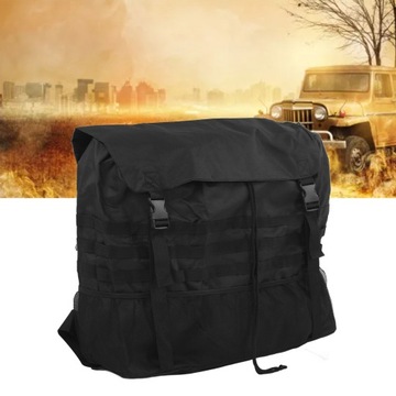 Большой мешок для мусора запасного колеса из ткани Оксфорд.