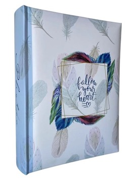 Album kieszeniowy Boho Piórka 300 zdjęć 10x15