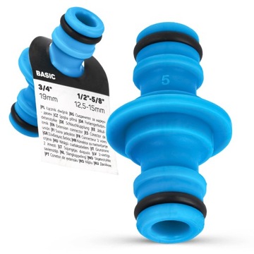 Двухкомпонентный соединитель Шланговое соединение Ниппель для быстроразъемных соединений Cellfast 1/2