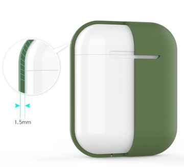СИЛИКОНОВЫЙ ЧЕХОЛ ДЛЯ AIRPODS 1/2 SLIM-FIT