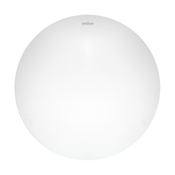 Белый потолочный светильник LEON LED C 16W 1650lm 4000K IP44 02781 Strühm