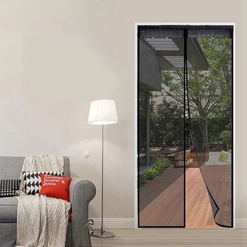 МОСКИТНАЯ СЕТКА ДЛЯ БАЛКОННЫХ ДВЕРЕЙ, МАГНИТНАЯ, С СИЛЬНЫМ МАГНИТОМ, 210x100