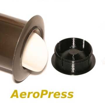 Wieczko tłoka AeroPress przechowanie filtrów