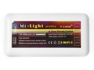 RF-1CH-4K ЗОНАЛЬНЫЙ КОНТРОЛЛЕР ДЛЯ ОДНОКОЛЕСНОЙ СВЕТОДИОДНОЙ ЛЕНТЫ.