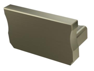 Боковая заглушка Inox Basic для наружных профилей типа А – без отверстия