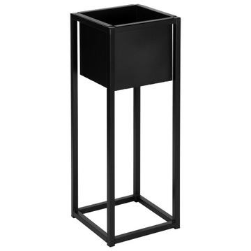 KWIETNIK STOJAK NA KWIATY STOJĄCY METALOWY STALOWY LOFTOWY LOFT WYSOKI 60cm