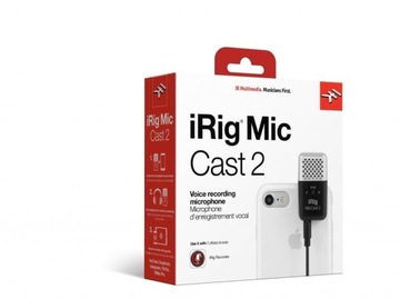 IK iRig Mic Cast 2 — конденсаторный микрофон