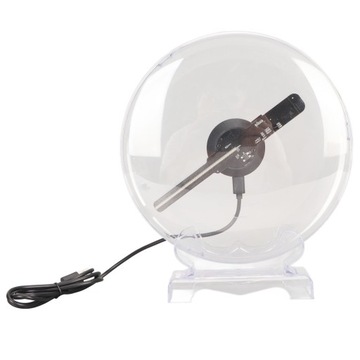 Вентилятор с голограммой, 3D-проектор с Wi-Fi, голый