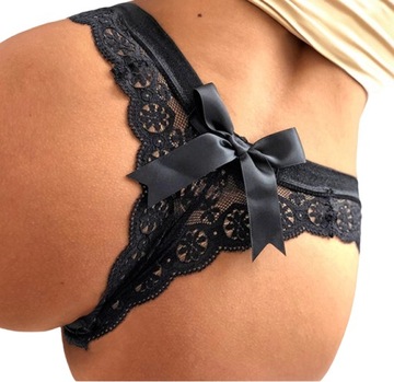 KORONKOWE MAJTKI DAMSKIE SEXY KORONKA STRINGI