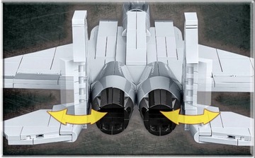 САМОЛЕТ COBI 5803 F-15 EAGLE 640 элементов