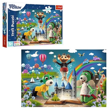 Puzzle 100 - Bajkowy wieczór z Treflikami Trefl
