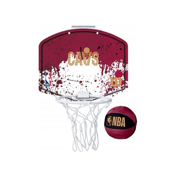 Mini tablica do koszykówki Wilson Mini Hoop Cleveland Cavaliers - WZ6010101