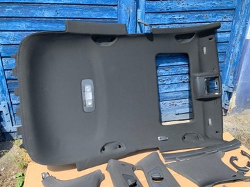 ОТДЕЛКА ПОТОЛКА ЧЕРНАЯ VW GOLF V 5 GTI R32 КОМПЛЕКТ 3D ЛЮКА НА КРЫШЕ NICE