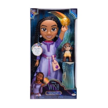 Disney Wish Księżniczka Asha of Rosas śpiewająca ŻYCZENIE Koza