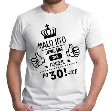 KOSZULKA NA URODZINY PREZENT T-SHIRT Z NADRUKIEM ŚMIESZNA MĘSKA | XXL