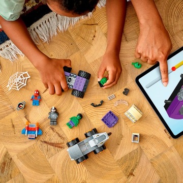 LEGO MARVEL 10782 Столкновение машин Халка и Носорога