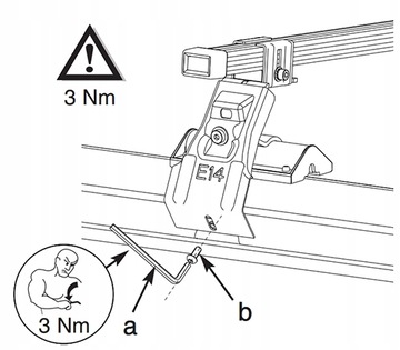 KUFR STŘEŠNÍ ZÁKLADNÍ NOSNÍKU VOLVO S60 II 2 10-18