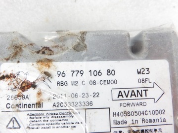 DESKA PEUGEOT 508 HUD PÁSY ULOŽENÍ ORIGINÁLNÍ