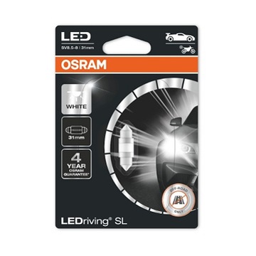ZAROWKA RURKOWA 12V/C5W OSRAM/31MM/LED