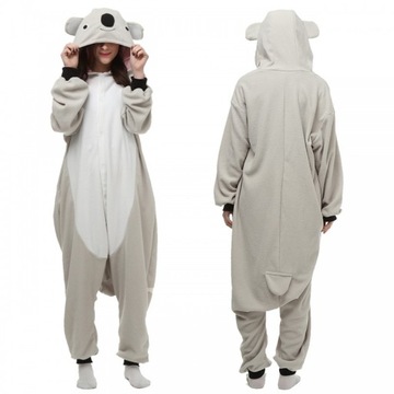 PIŻAMA DAMSKA Kombinezon onesie dres KOALA rozm XL