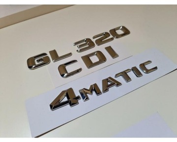 KUFR ZADNÍ GL320 CDI 4MATIC W BARVA STŘÍBRNY / CHROMOVANÝM