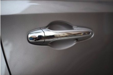 Хромированные накладки на ручки дверей Toyota Rav4 14-18 Full