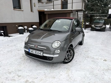 Fiat 500 II Seria 1 1.2 69KM 2013 Fiat 500 98tyśkm! 1WŁAŚCICIEL 1.2b Klima DACH PANORAMA Wersja COLLEZIONE!