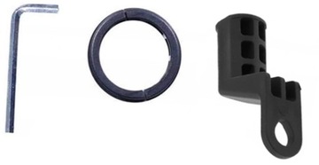 ДЕРЖАТЕЛЬ ДЛЯ ТЕЛЕФОНА ДЛЯ МОТОЦИКЛА, КРАСНЫЙ ПЛАСТИК