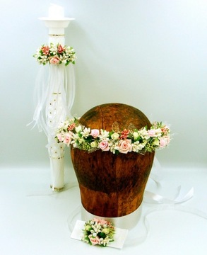 комплект, причастный венок, комплект, венки