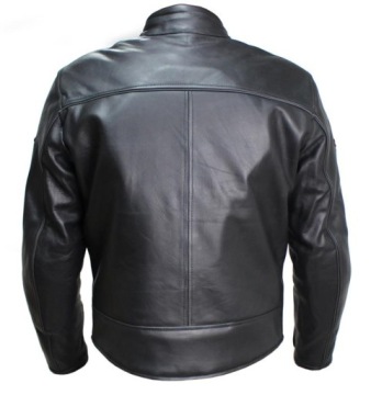 Кожаное пальто VIG-16611 BLACK XL c